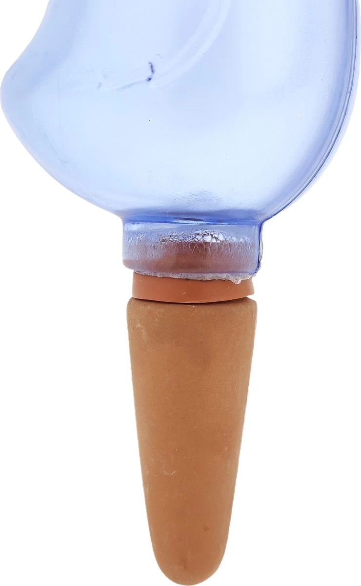 JS Drippy - Waterdruppelaars Set Van 2 Stuks - Druppelaar Vogel - Druppelsysteem Planten - Watergeefsysteem Kamerplanten - Waterbol - Blauw 6 JS Drippy - Waterdruppelaars Set Van 2 Stuks - Druppelaar Vogel - Druppelsysteem Planten - Watergeefsysteem Kamerplanten - Waterbol - Blauw - Afbeelding 4