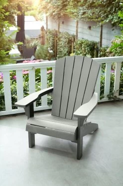Keter Troy Adirondack Tuinstoel - Set Van 2 - 81x80x96,5cm - Lichtgrijs -Tuin Aanleg 800x1200 21