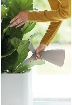 Elho Plunge Gieter 20 - Gieter Voor Binnenaccessoires - Ø 15.0 X H 29.5 Cm - Grijs/Warm Grijs -Tuin Aanleg 820x1200 4