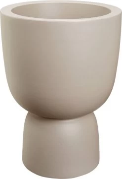 Elho Pure Coupe 35 - Bloempot Voor Binnen & Buiten - Ø 34.9 X H 49.0 Cm - Beige/Balanced Beige -Tuin Aanleg 820x1200 7
