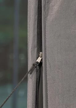 Weersbestendige Parasolhoes - Rond & Vierkant - Max. 3 X 3 M - Grijs / Antraciet - Stokparasol -Tuin Aanleg 845x1200