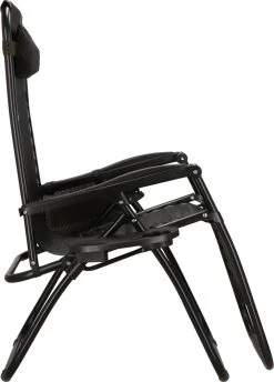 Springos Tuinstoel | Ligstoel | Opvouwbaar | Verstelbaar | Ergonomische Hoofdsteun | Bruin / Zwart -Tuin Aanleg 861x1200 3