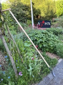 Synx Tools Rechte Schoffel 16cm Gesmeed - Schoffels / Onkruidverwijderaar - Schoffel Met Steel - 170 Cm Steel Met Hilt - Hark - Onkruidbestrijding