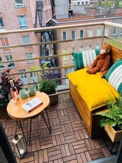 Kleine Teakhouten Tuinbank Met Opbergruimte - 100 X 60 X 90 Cm - Duurzaam Teakhout - Blijft Strak En Mooi - Sterke Constructie Om Lang Mee Te Gaan -Tuin Aanleg 900x1200 4