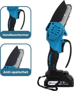 NovarGarden® Mini Kettingzaag NG1 - Met 2x Accu - Takkenzaag - Snoeizaag - Electrisch - Handzaag - Boomzaag - 21V 25 NovarGarden® Mini Kettingzaag NG1 - Met 2x Accu - Takkenzaag - Snoeizaag - Electrisch - Handzaag - Boomzaag - 21V -Tuin Aanleg 982x1200 3