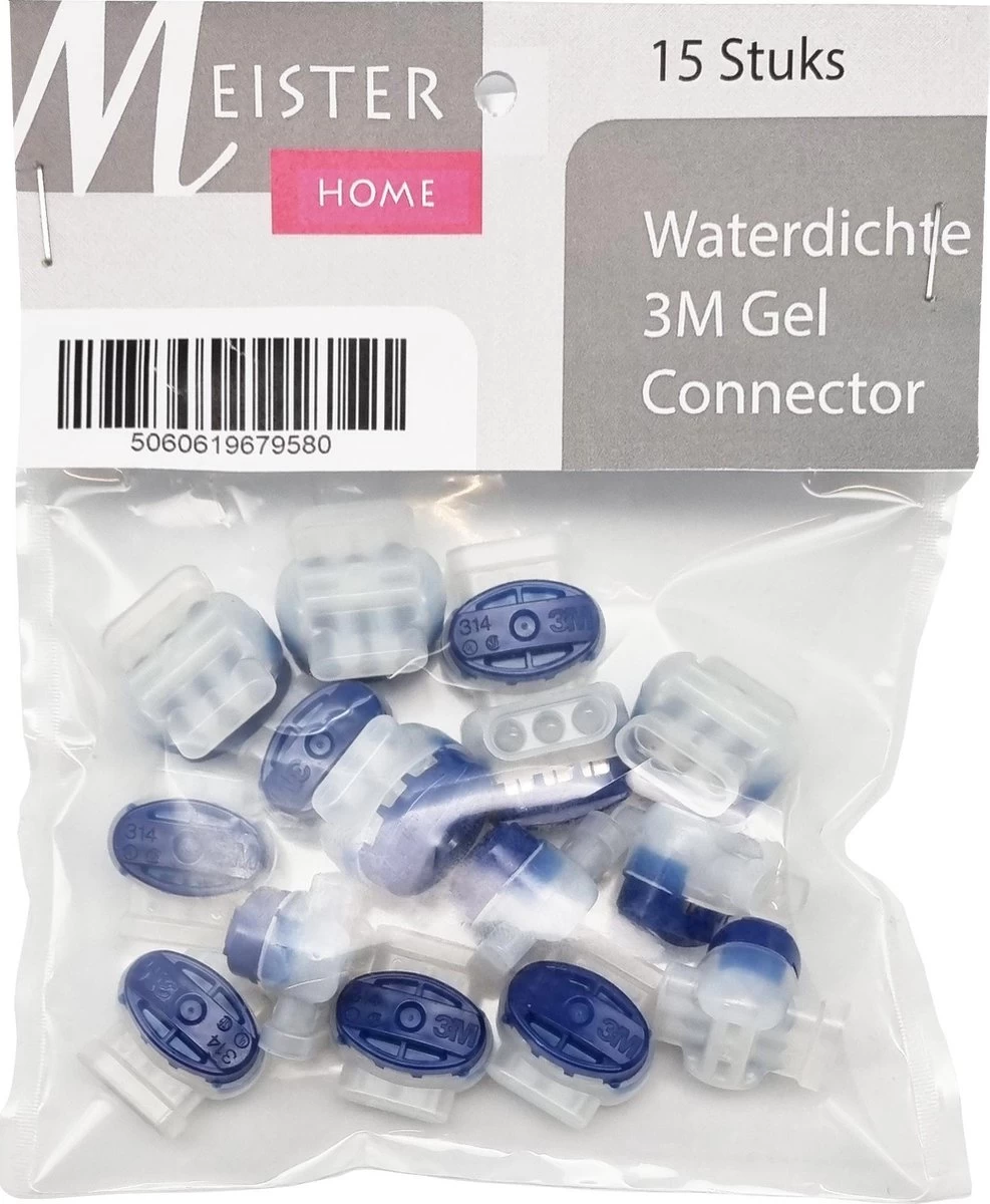 Merkloos Gel Connector 3M - 15 Stuks - Kabelverbinder-voor Gardena Husqvarna En Alle Robot Maaiers - Begrenzingsdraad - Draadverbinder Voor Robotmaaier 3 Merkloos Gel Connector 3M - 15 Stuks - Kabelverbinder-voor Gardena Husqvarna En Alle Robot Maaiers - Begrenzingsdraad - Draadverbinder Voor Robotmaaier